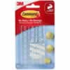 COMMAND CLEAR DECORATOR CLIP Pack of 20 