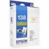 EPSON T138 BUNDLE PACKBlack Cyan Magenta Yellow& 4x6 Photo 20 Sheet