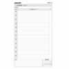 DEBDEN DAYPLANNER REFILL Daily Dated Calendar 172x96mm Personal