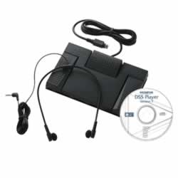 OLYMPUS AS2400 TRANSCRIBE KIT C/W Headset & Foot Control 