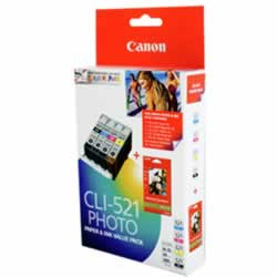 CANON CLI-521 INK VALUE PACKCLI521VP