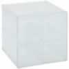 ESSELTE SHELF MODULAR SYSTEM 6x6 Cube 4 Draw Clear 