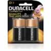 DURACELL COPPERTOP BATTERY D - Pack of 2 