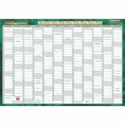 WRITERAZE RECYCLD WALL PLANNER11880 500x700mm Year/View