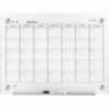 QUARTET INFINITY GLASS BOARD 450x600mm Memo Calendar White 