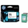 HP #75 INKJET CARTRIDGECB337WA, Tricolor