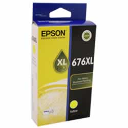 EPSON 676XL YELLOW INK CARTWorkforce 4530, 4540