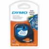 DYMO LETRATAG LABEL CASSETTE12mmx4m -Pearl White