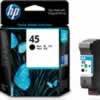 HP No.45A INKJET CARTRIDGE51645AA, Large, Black