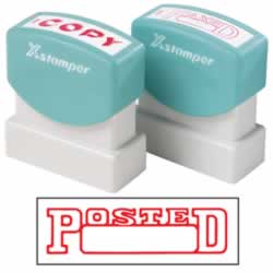 XSTAMPER -1 COLOUR -TITLES P-Q1211 Posted Date Red