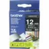 BROTHER TZE335 PTOUCH TAPE 12MMx8M White on Black Tape 