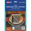 AVERY L7142 BAG TOPPERS Print Bag Toppers4up 48x137mm Pack of 10