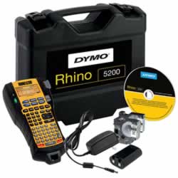 DYMO RHINO 5200 LABEL MACHINE Industrial Kit Complete 