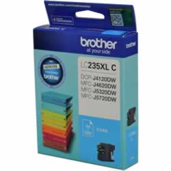 BROTHER LC235XLC INK CARTRIDGECyan 1200 page