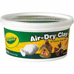 Crayola Air Dry ClayWhite 1.13kgPack of 12