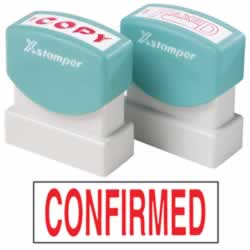 XSTAMPER -1 COLOUR -TITLES A-C 1543 Confirmed Red 