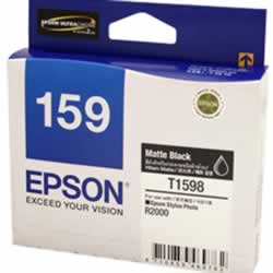 EPSON 159 MATTE BLACK INK CARTFor Stylus Photo R2000