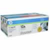 HP Q2612AD LASERJET CARTBlack Dual Pack