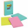 POST-IT MIAMI 660-3SSMIA Super Sticky Notes-100mmx148mm Pack of 3, 90 Sheets/Pack