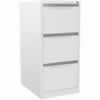 STEELCO FILING CABINET3 Drawer White Satin