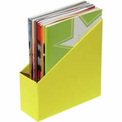 Marbig Book Box Small Yellow Individual 