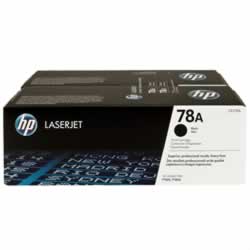 HP 78A TONER CARTRIDGEBlack 2,100 pages Twin Pack