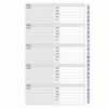 DEBDEN DAYPLANNER REFILL Personal A-Z Tabs 172x96mm 
