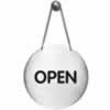 DURABLE PICTOGRAM SIGN Sign Open/Closed & Chain 130mm 