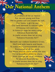 Charts Australian National Anthem