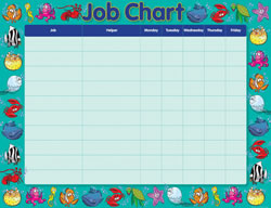 Charts Job Chart - Fishy Friends
