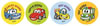 Stickers Merit Crazy Cars