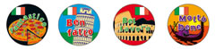 Stickers Merit Language Italian