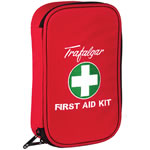 Trafalgar Vehicle F/A Kit Low Risk Kit Soft Case Red