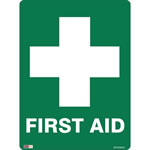 First Aid Sign 450mmx600mm Metal