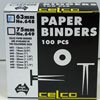 Celco 648 Paper Binders 63mm 