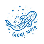 Stamps - Wonderlands: Whale Shark - Merit