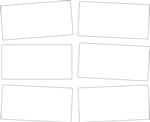 Magnetics - Magnetic Write 'n' Wipe Shapes - Rectangles