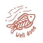 Stamps - Wonderlands: Fish - Merit