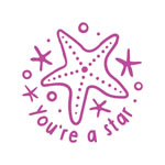 Stamps - Wonderlands: Starfish - Merit