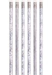 Pencils - Silver Glitz (10)