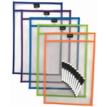 Protext A3 Rewritable Pockets Pk10  top and side opening + 5 black markers