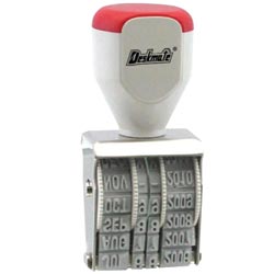 Deskmate Rubber Date Stamp 12 Year 4mm 