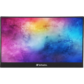 Verbatim Portable Full HD 1080P Monitor 14 Inch Black 