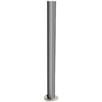 Rapidline Power Pole Desk To Ceiling 2.1m High x 80mm Diameter Silver