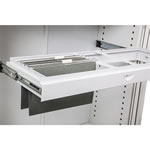 Rapidline Go Steel Tambour Accessory Roll Out File Frame 695W x 360D x 95mmH White