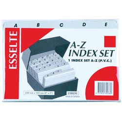 Card File Index A-Z 203X127mm 