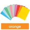 Marbig Manilla Folder F/Cap Orange