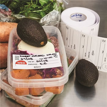 Avery Food Rotation Label 40mm Shelf Life Removable Roll of 500