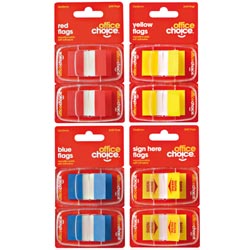 Office Choice Flags Red 24X43mm 