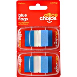 Office Choice Flags Blue 24X43mm 